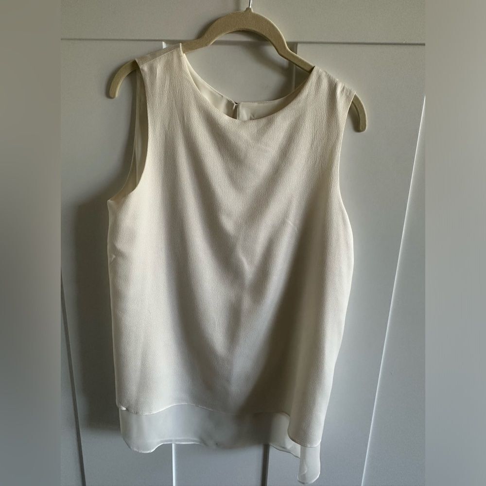 Cooper & Ella Layered Sheer Top - Picture 2 of 8